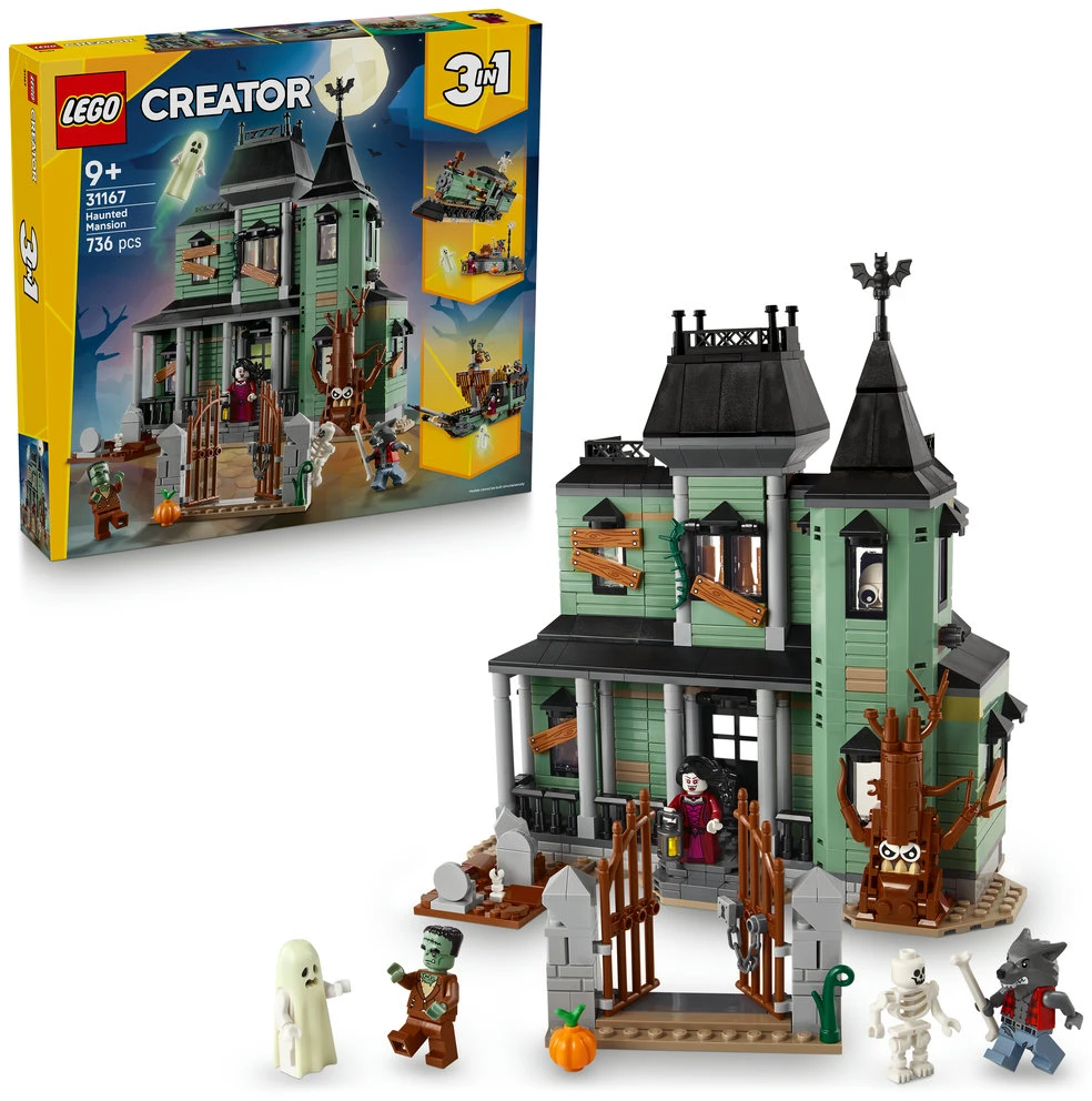 LEGO® Creator 3 v 1 Vaiduoklių namas (31167)