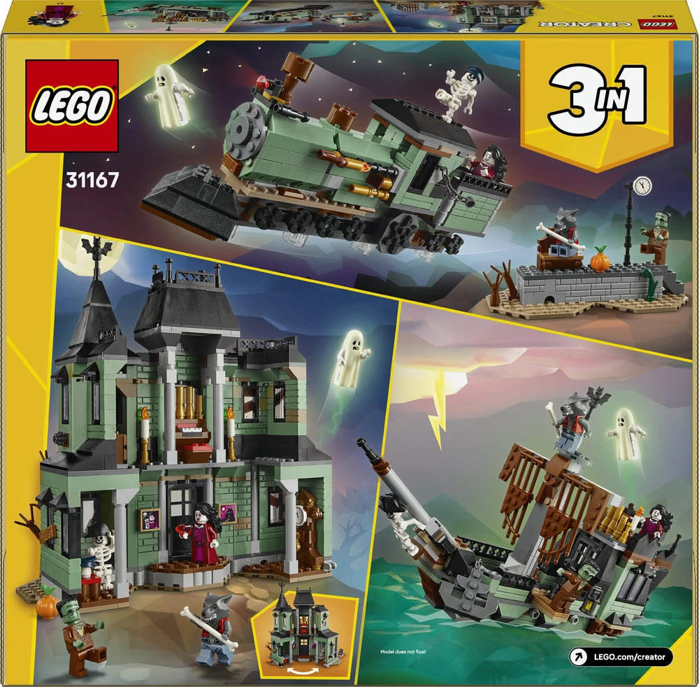 LEGO® Creator 3 v 1 Vaiduoklių namas (31167)
