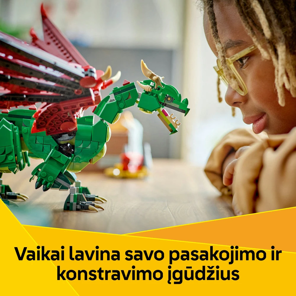 LEGO® Creator 3in1 Viduramžių drakonas (31161)