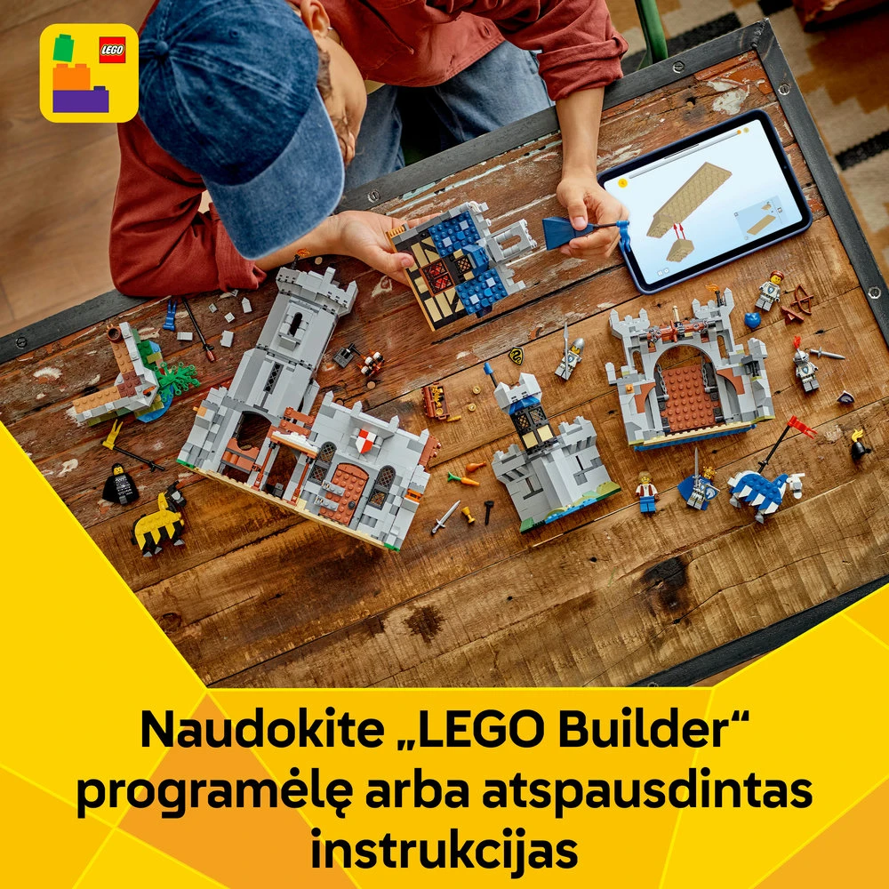 LEGO® Creator 3 v 1 Viduramžių raitųjų riterių pilis (31168)
