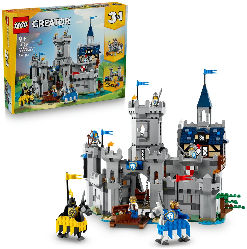 LEGO® Creator 3 v 1 Viduramžių raitųjų riterių pilis (31168)