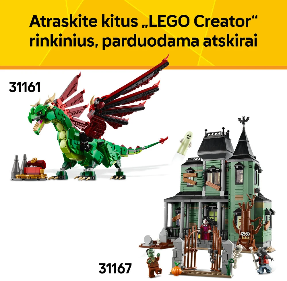 LEGO® Creator 3 v 1 Viduramžių raitųjų riterių pilis (31168)