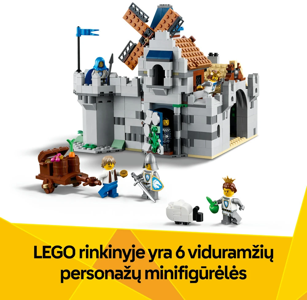 LEGO® Creator 3 v 1 Viduramžių raitųjų riterių pilis (31168)