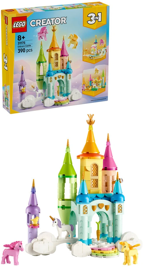 LEGO® Creator Vienaragio pilis Žaidimo rinkinys 31175