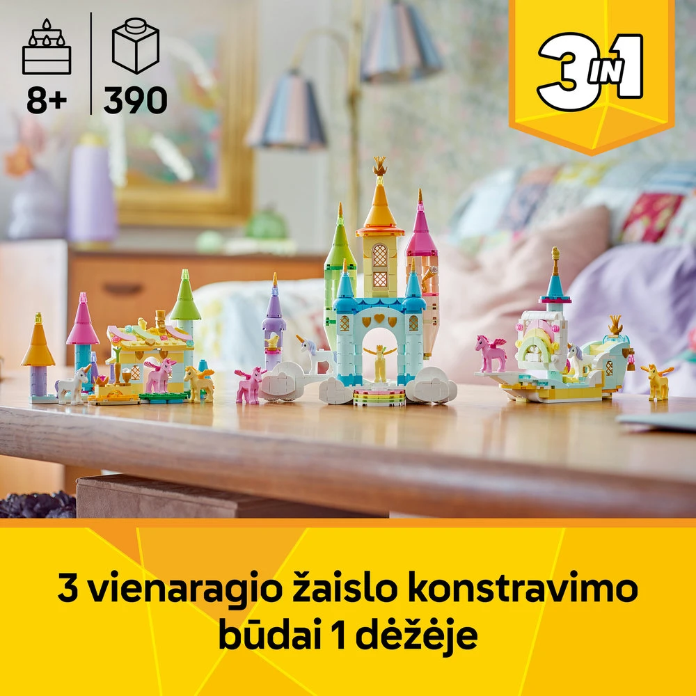 LEGO® Creator Vienaragio pilis Žaidimo rinkinys 31175