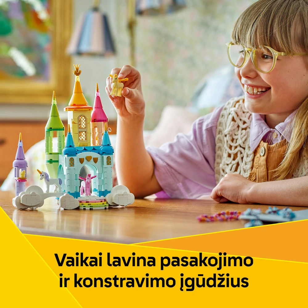 LEGO® Creator Vienaragio pilis Žaidimo rinkinys 31175