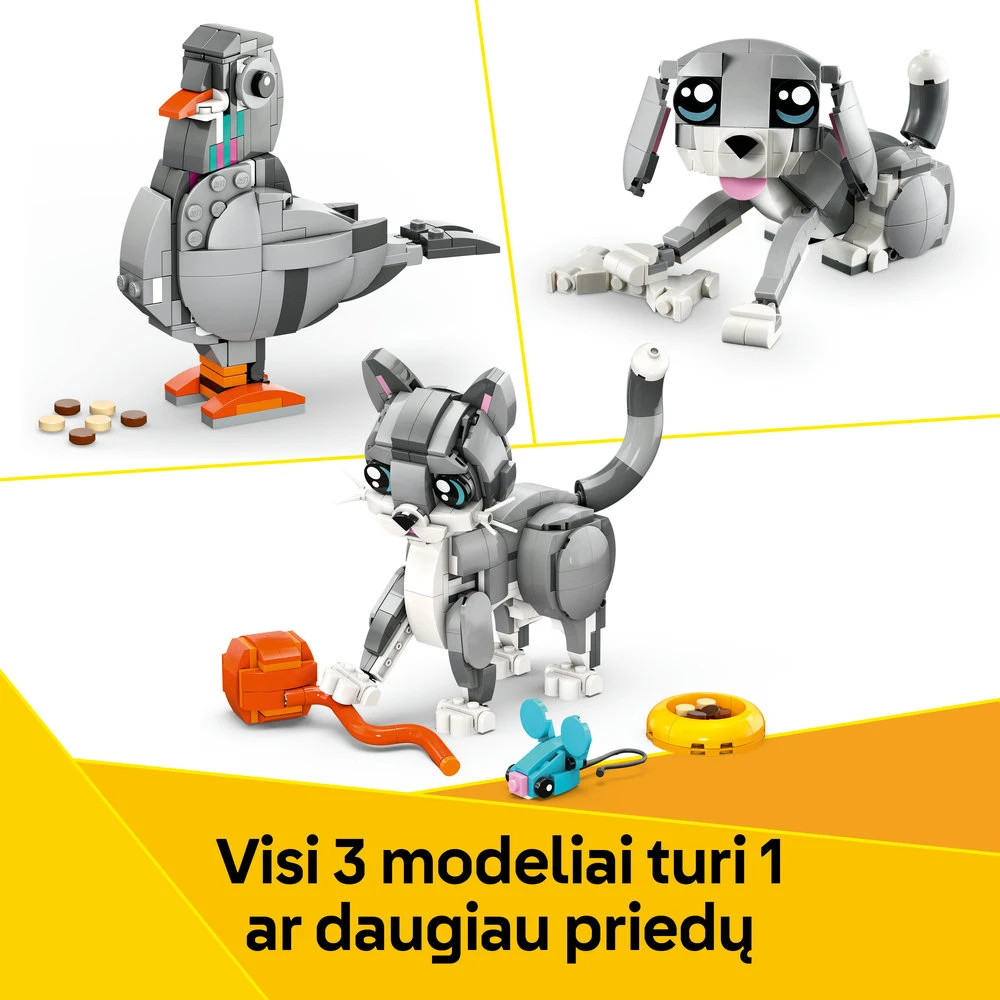 LEGO® Creator 3in1 Žaisminga katė (31163)