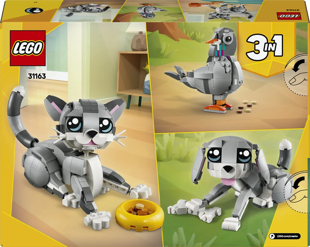 LEGO® Creator 3in1 Žaisminga katė (31163)