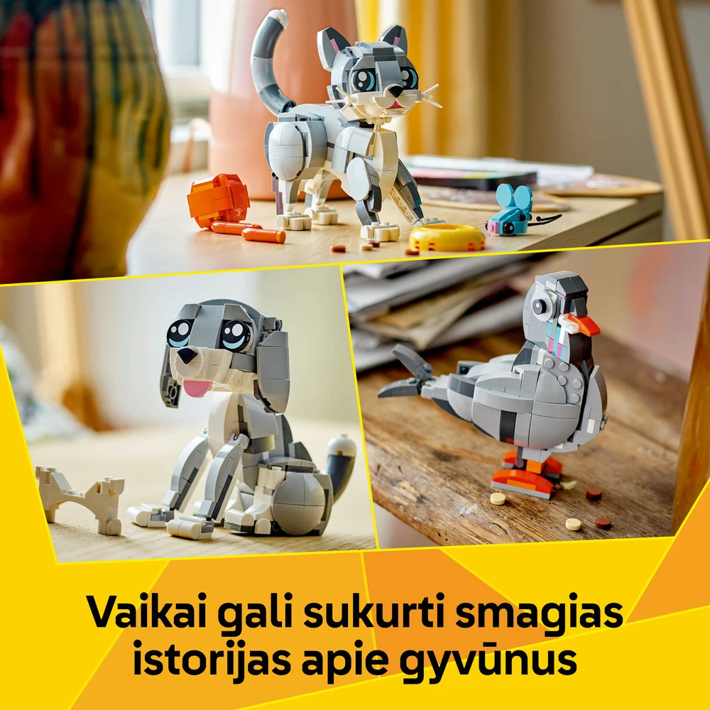 LEGO® Creator 3in1 Žaisminga katė (31163)