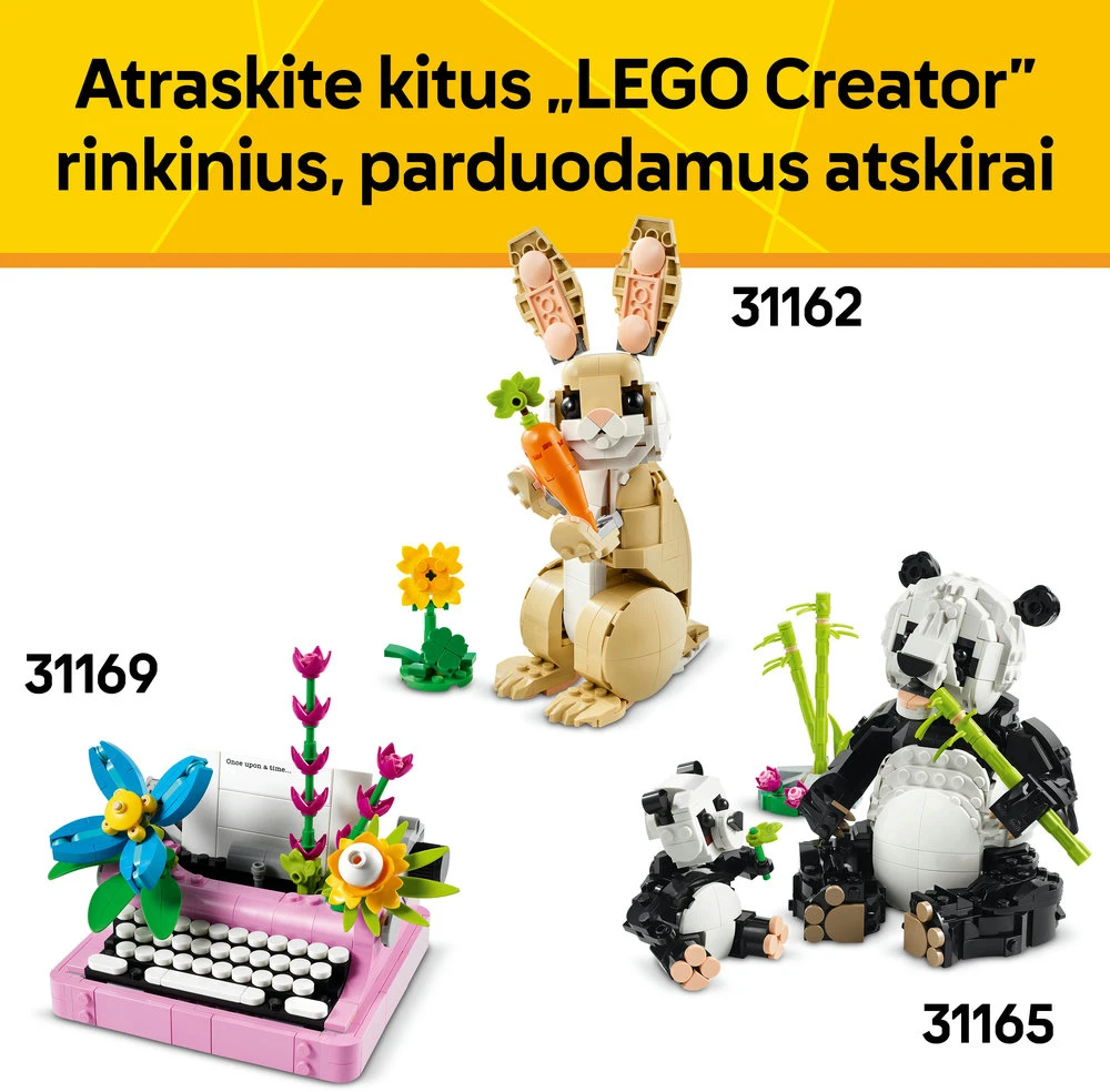 LEGO® Creator 3in1 Žaisminga katė (31163)