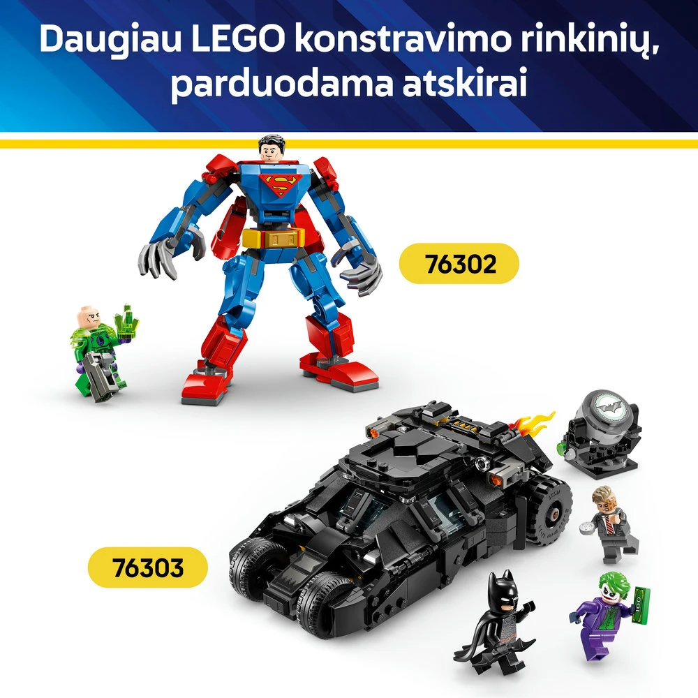 LEGO® Batman Betmenas amžiams Betmeno automobilis (76304)