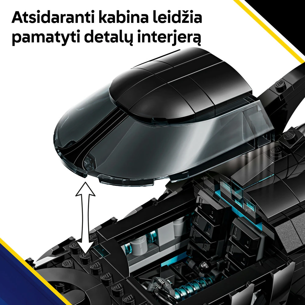 LEGO® Batman Betmenas amžiams Betmeno automobilis (76304)