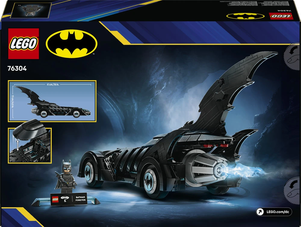 LEGO® Batman Betmenas amžiams Betmeno automobilis (76304)