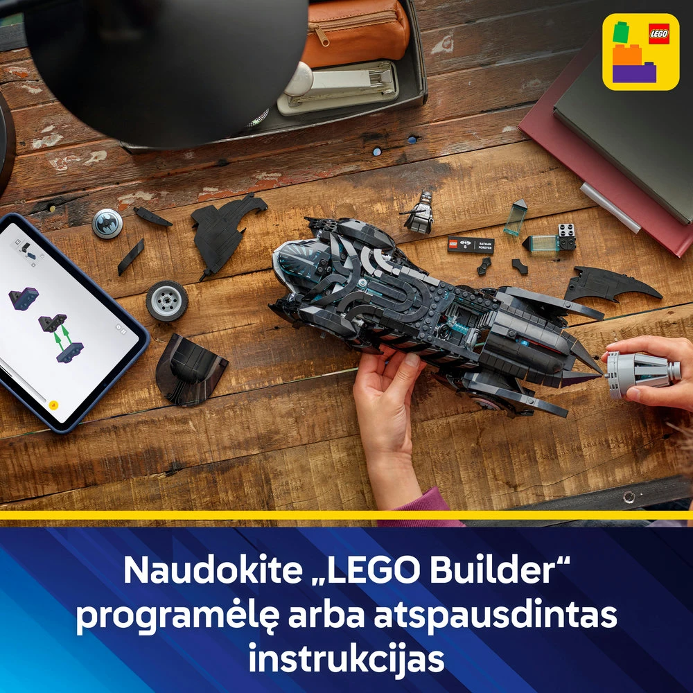 LEGO® Batman Betmenas amžiams Betmeno automobilis (76304)
