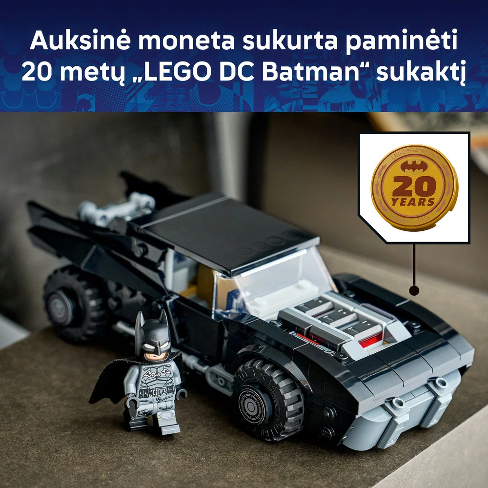 LEGO®Batman™„Betmenas“: Betmeno automobilis, 76332