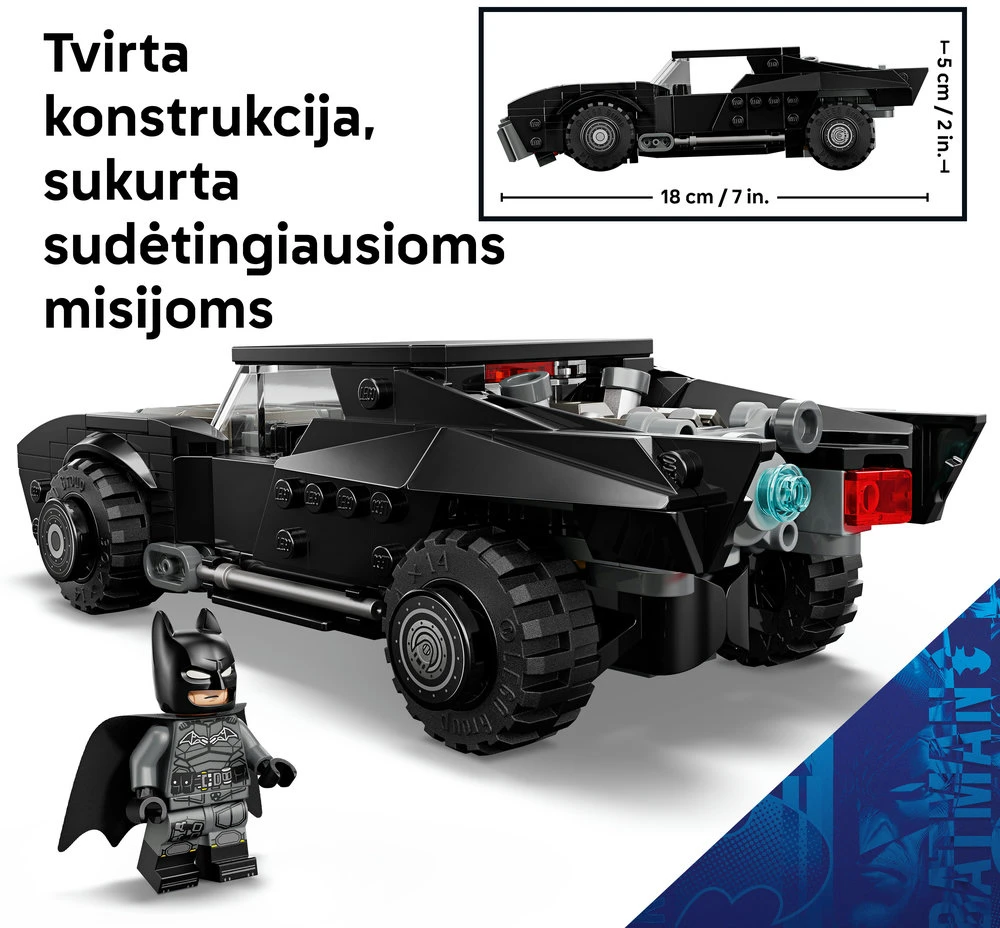 LEGO®Batman™„Betmenas“: Betmeno automobilis, 76332