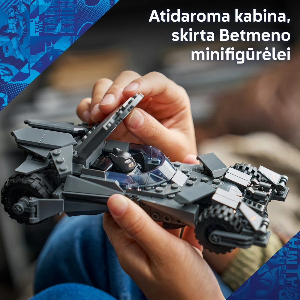 LEGO® Batman™: „Betmenas prieš Supermeną“: Betmeno automobilis, 76331