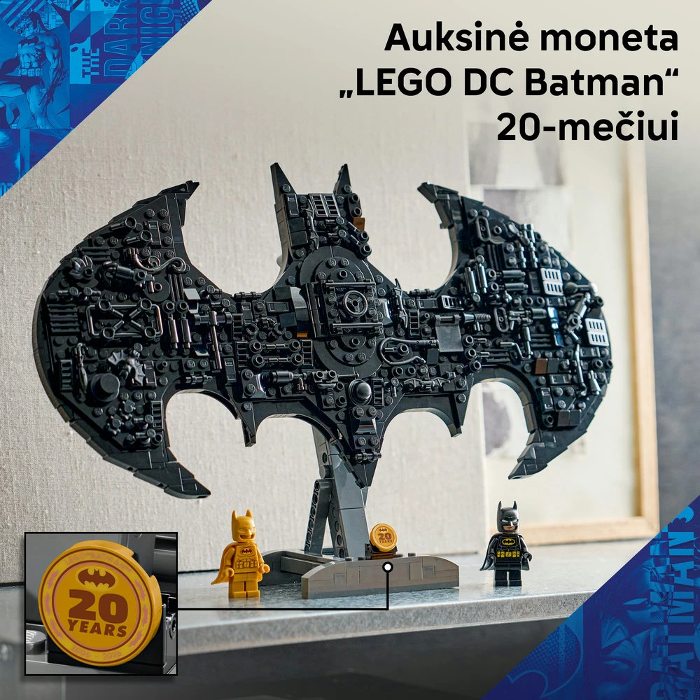 LEGO® Batman™: „Betmeno“ logotipas, 76330