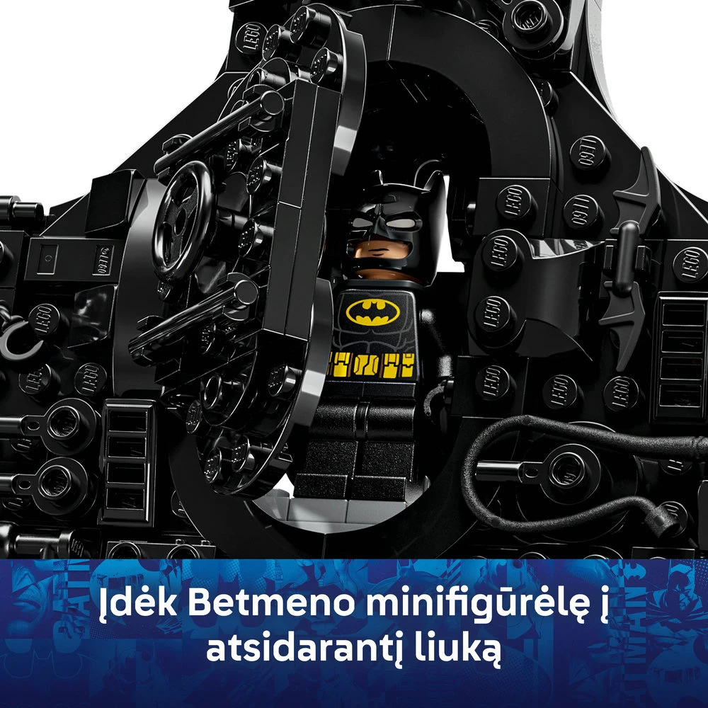 LEGO® Batman™: „Betmeno“ logotipas, 76330