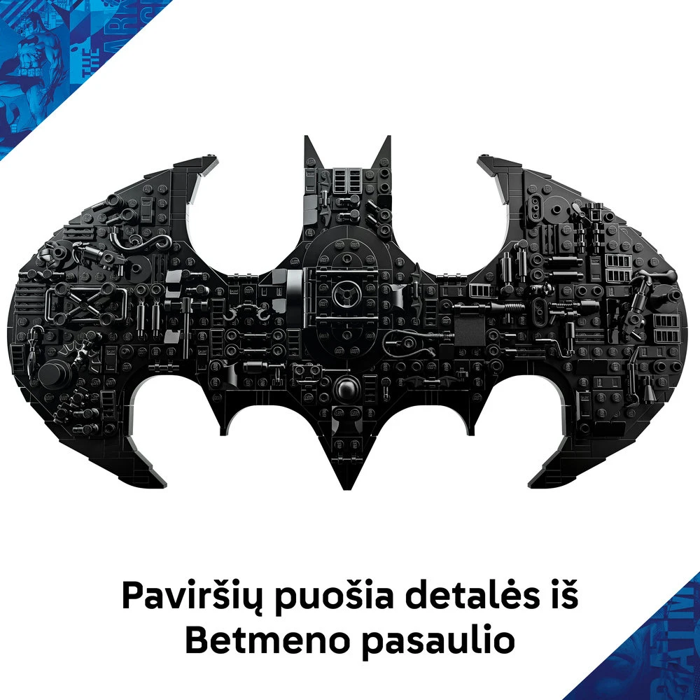 LEGO® Batman™: „Betmeno“ logotipas, 76330