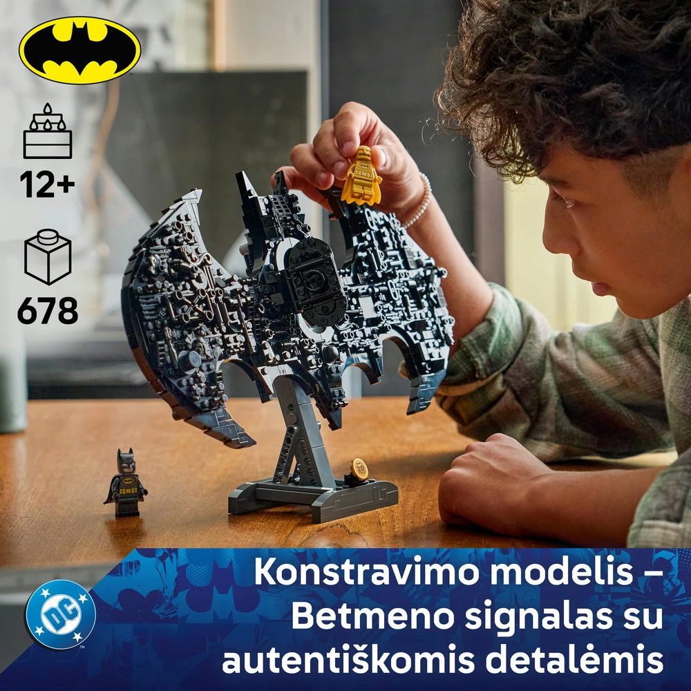 LEGO® Batman™: „Betmeno“ logotipas, 76330