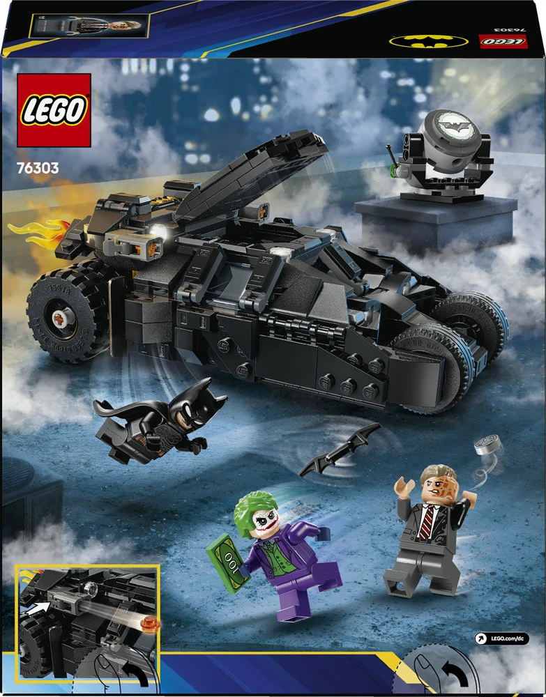 LEGO® DC Batman™ Betmeno „Tumbler“ prieš Dviveidį ir Džokerį (76303)