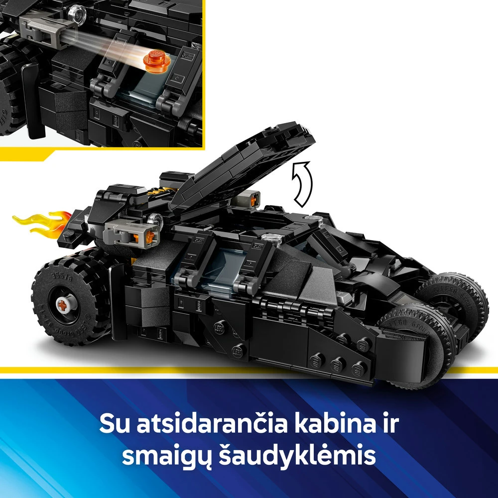 LEGO® DC Batman™ Betmeno „Tumbler“ prieš Dviveidį ir Džokerį (76303)