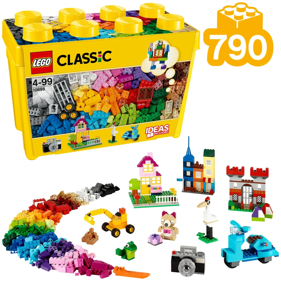 LEGO® Classic didelė kaladėlių dėžė (10698)