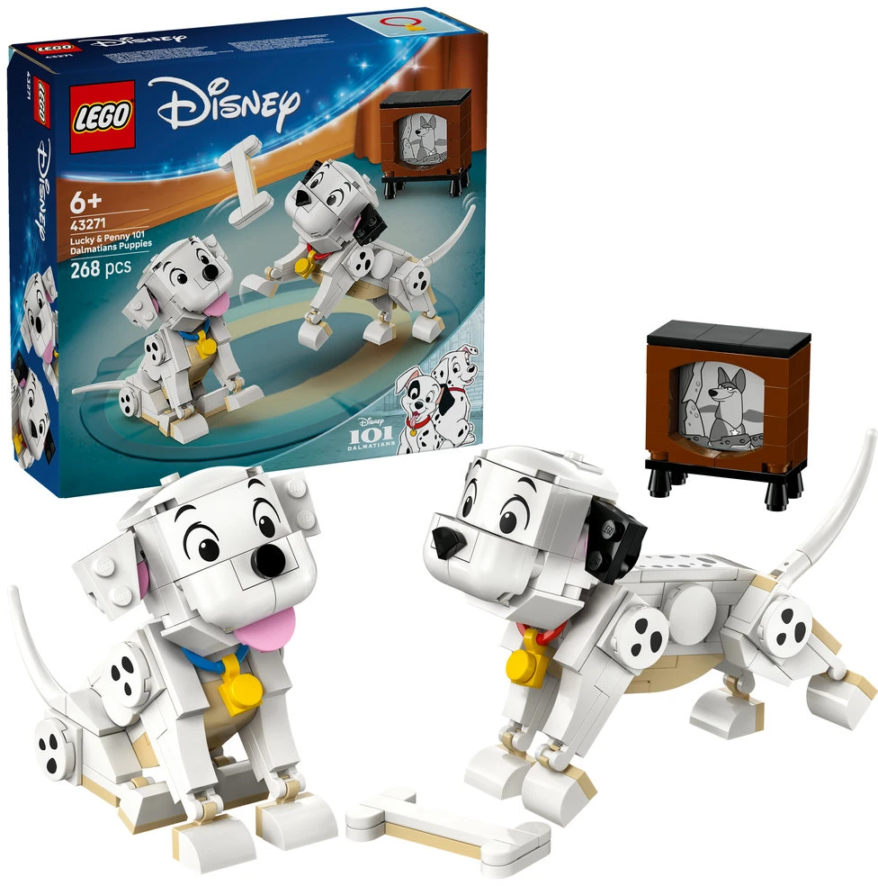 LEGO® Disney „101 dalmatino“ Lucky ir Penny (43271)