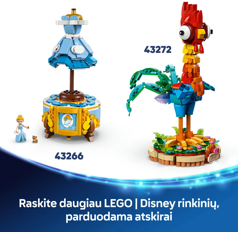 LEGO® Disney Piktadarės ir Kruelos De Vil suknelės (43262)