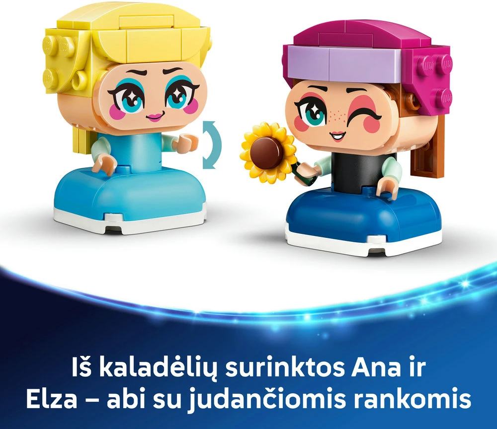 LEGO® ǀ „Disney Frozen“ Mini Anos ir Elzos rinkinys 43284