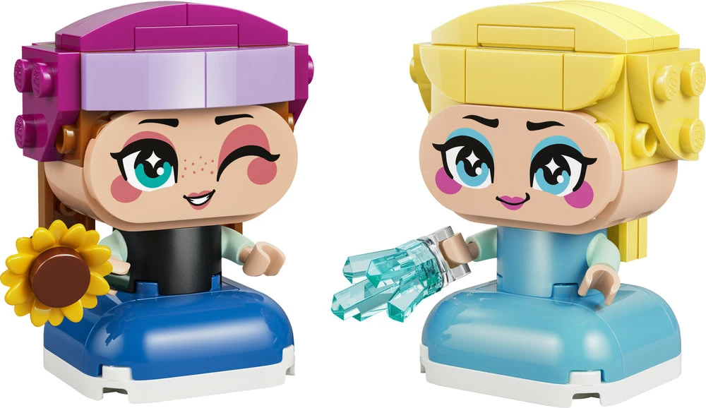 LEGO® ǀ „Disney Frozen“ Mini Anos ir Elzos rinkinys 43284