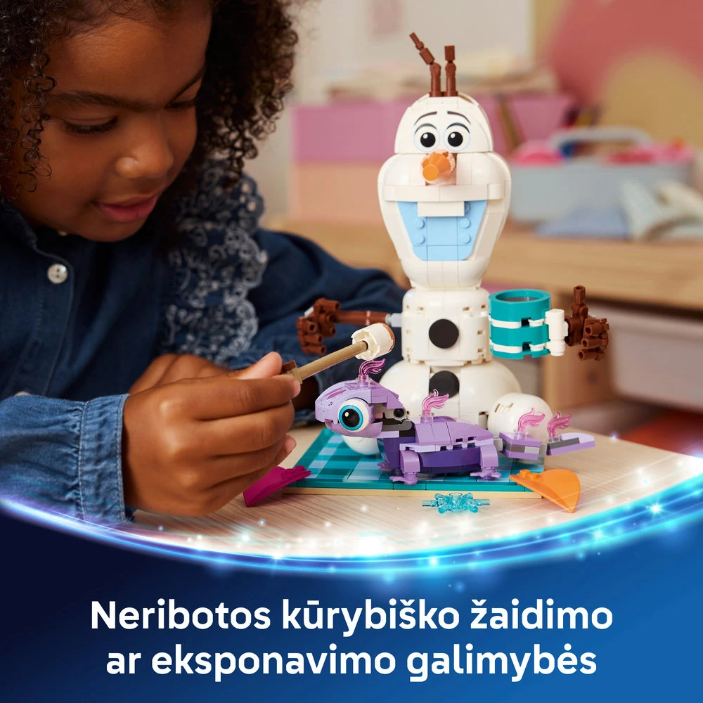 LEGO® ǀ „Disney Frozen“ Smagi Olafo ir Brunio iškyla 43287