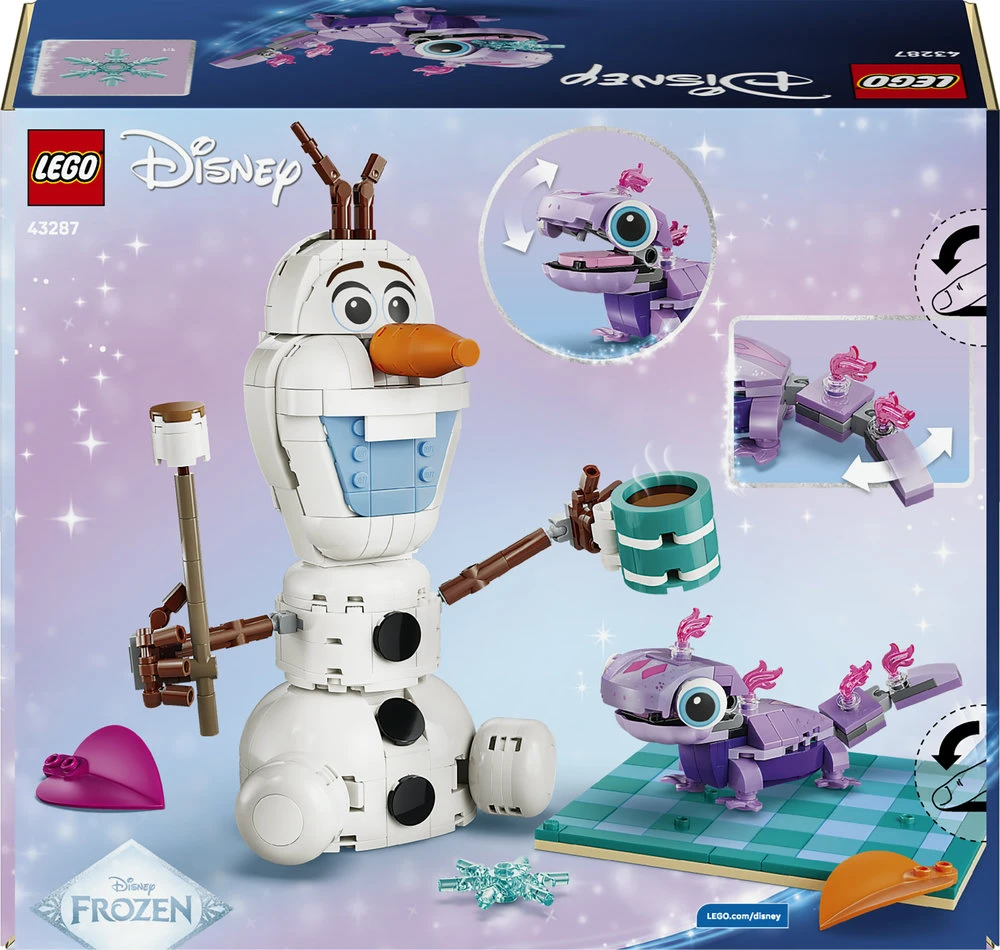 LEGO® ǀ „Disney Frozen“ Smagi Olafo ir Brunio iškyla 43287