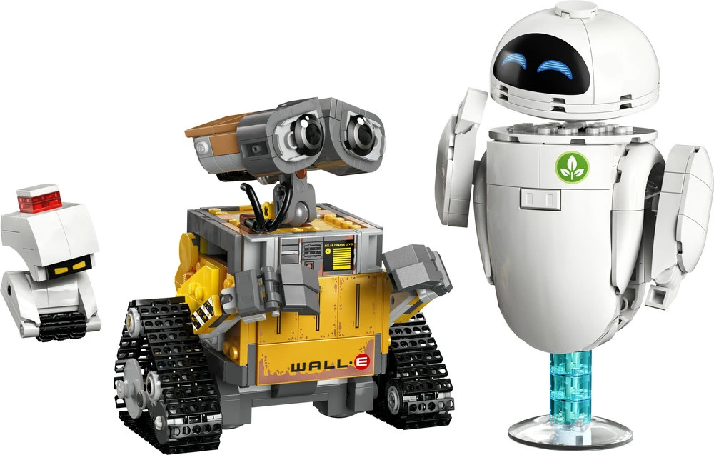 LEGO® ǀ Disney ir Pixar Wall-E ir Eve Filmo rinkinys 43279