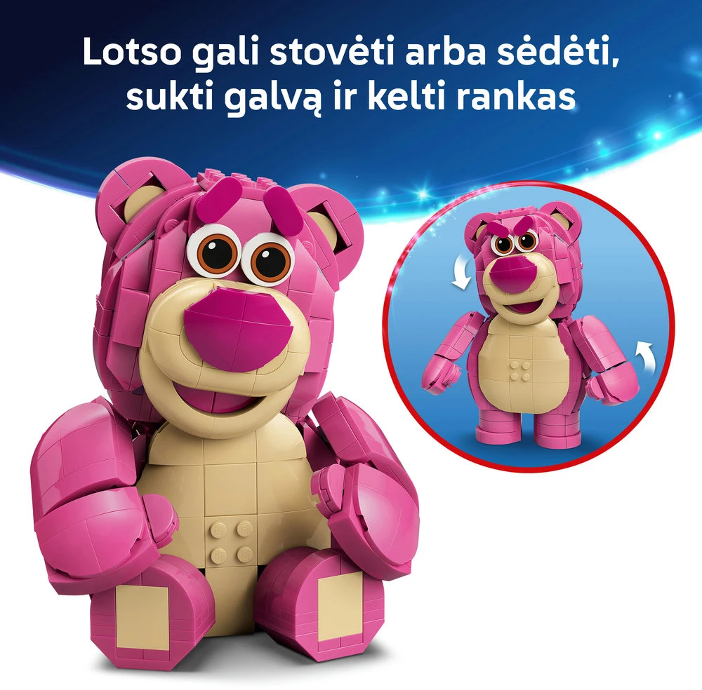 LEGO® ǀ Disney ir Pixar Žaislų istorija Lotso Žaislas 43306