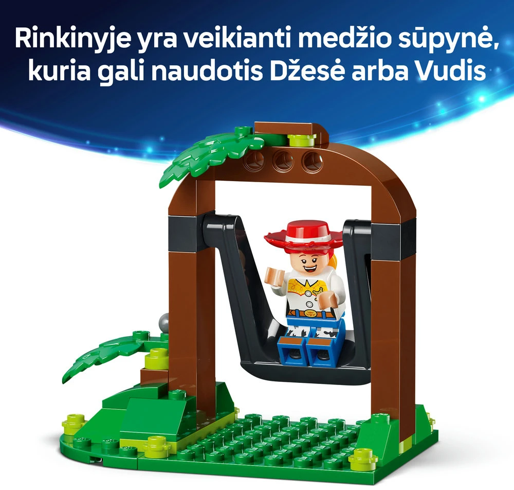 LEGO® ǀ Disney ir Pixar Žaislų istorija 5 Žybsnio žirgų ranča 43304