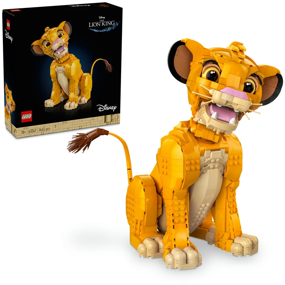 LEGO® ǀ Disney Jaunasis liūtas karalius Simba Rinkinys 43247