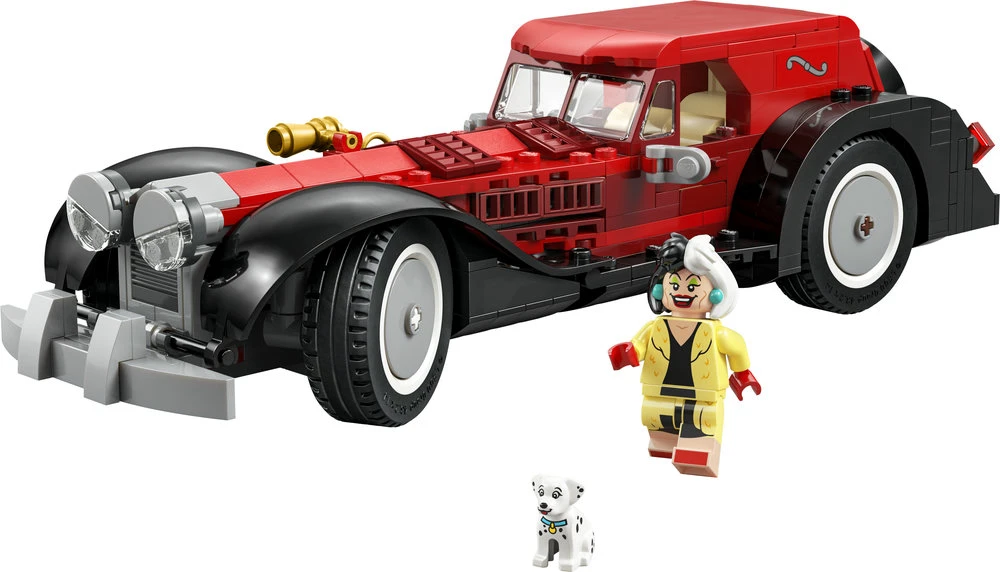 LEGO® ǀ Disney Kruelos De Vil automobilis Modelis 43277
