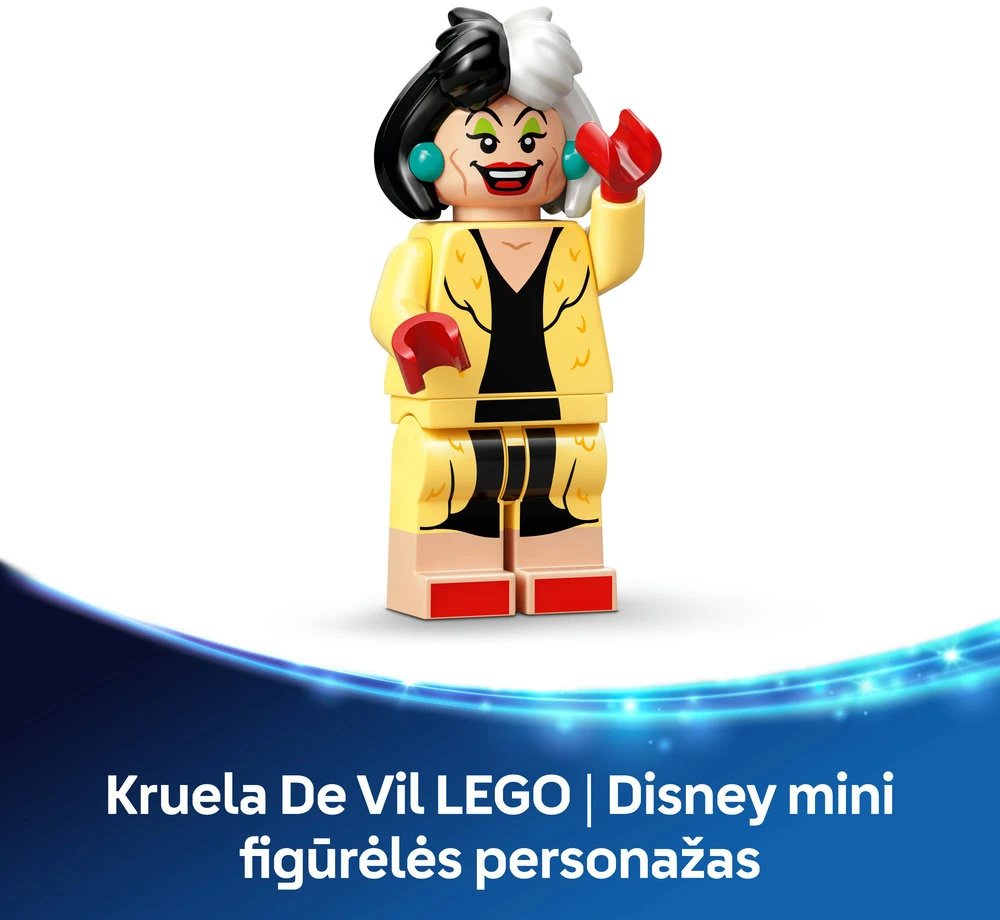 LEGO® ǀ Disney Kruelos De Vil automobilis Modelis 43277