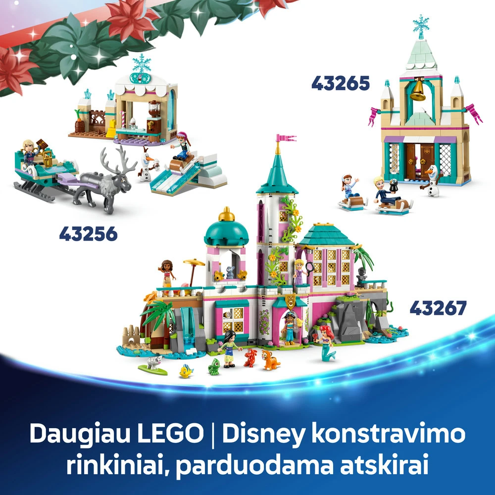 LEGO® ǀ Disney „Ledo šalies“ 2025 metų advento kalendorius (43273)