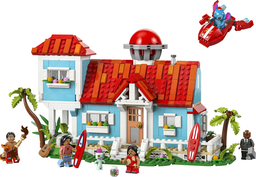 LEGO® Disney Lilo ir Stičo paplūdimio namelis (43268)