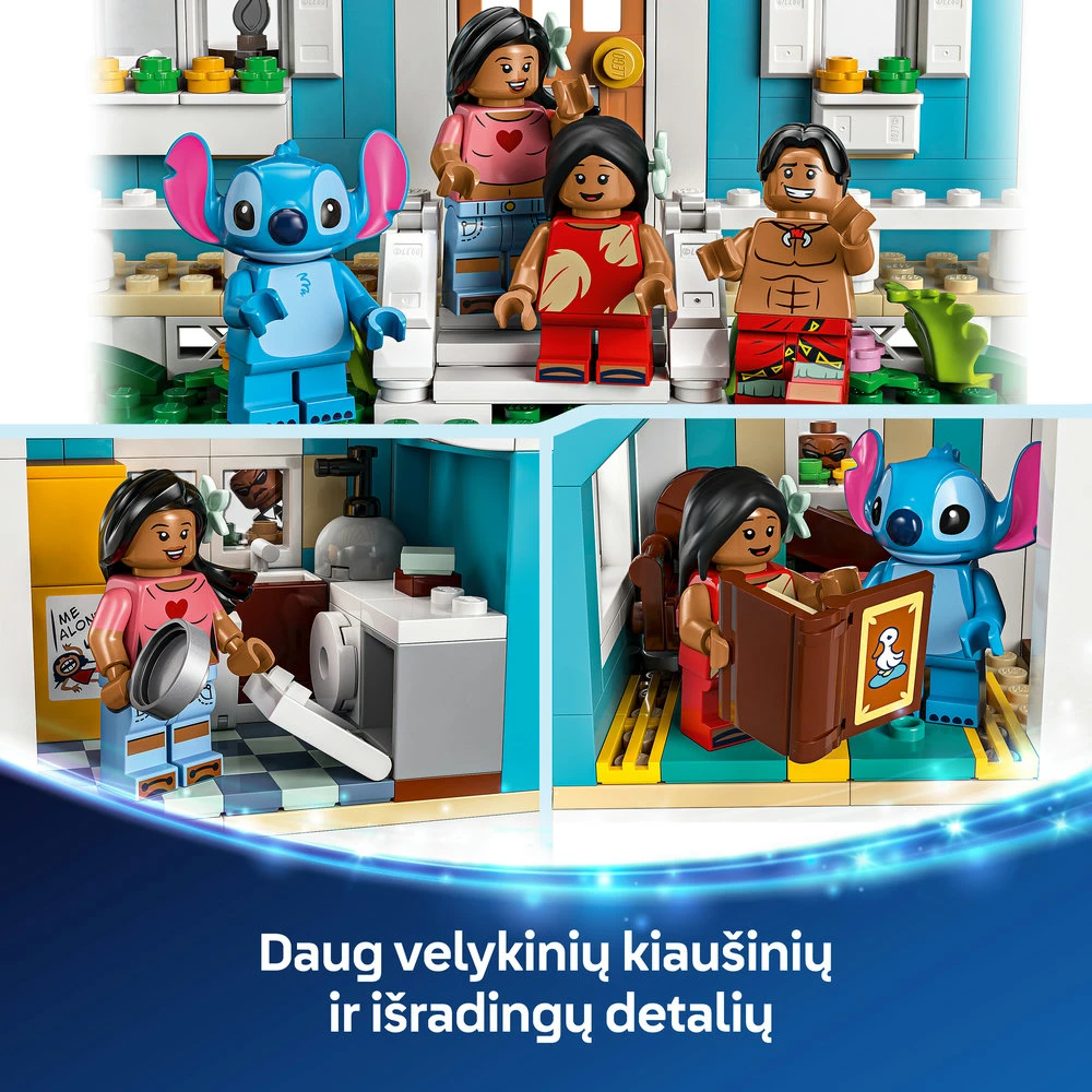 LEGO® Disney Lilo ir Stičo paplūdimio namelis (43268)