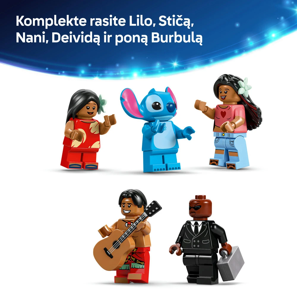 LEGO® Disney Lilo ir Stičo paplūdimio namelis (43268)