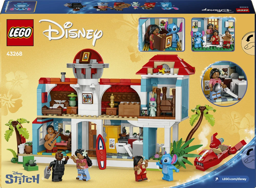 LEGO® Disney Lilo ir Stičo paplūdimio namelis (43268)