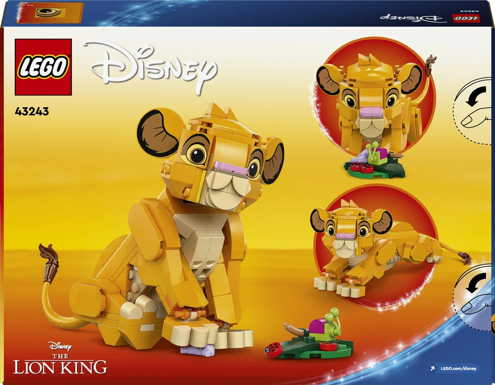 LEGO® Disney Mažasis liūtas karalius Simba (43243)