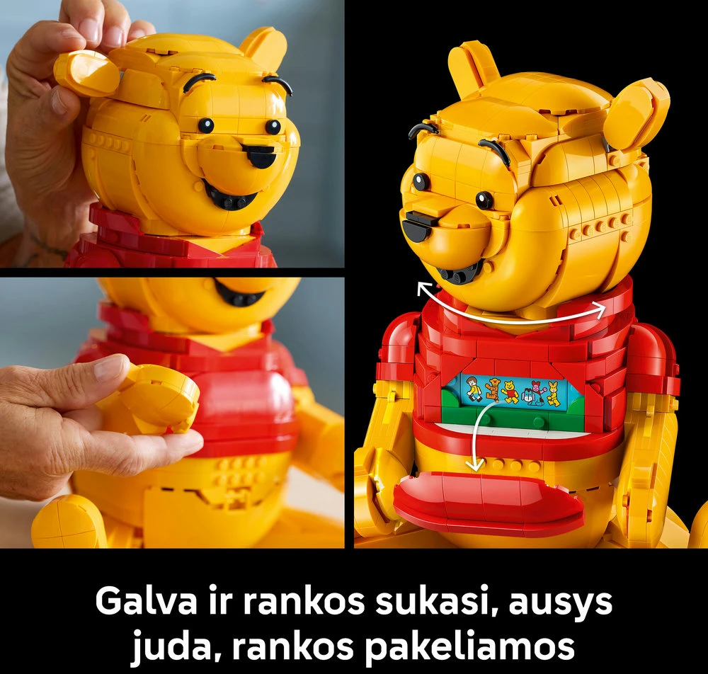 LEGO® Disney™ Mikė Pūkuotukas, 43300
