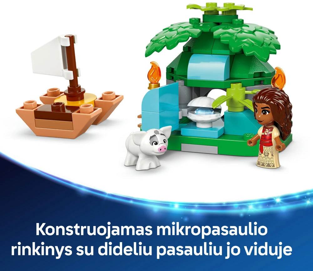 LEGO® Disney Princess Moanos pramogos saloje (43260)
