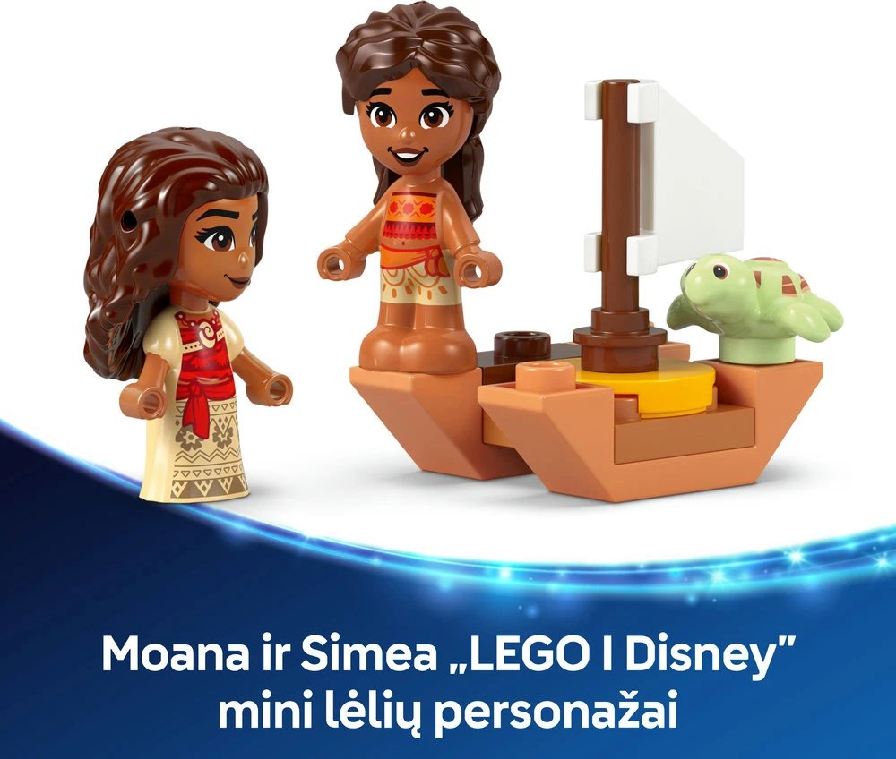 LEGO® Disney Princess Moanos pramogos saloje (43260)