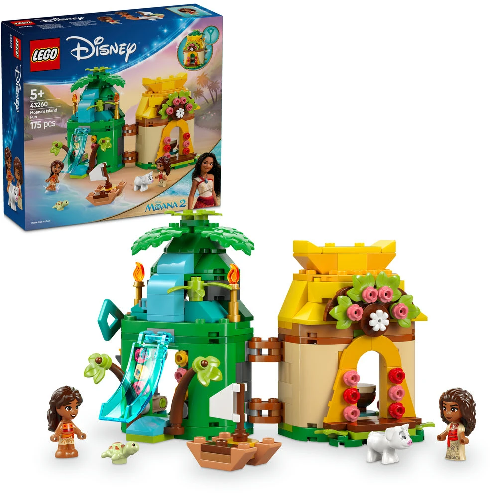 LEGO® Disney Princess Moanos pramogos saloje (43260)